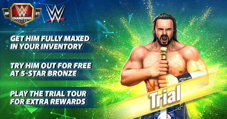 Superstar Trial: Drew McIntyre “The Scottish Warrior” – WWE Champions