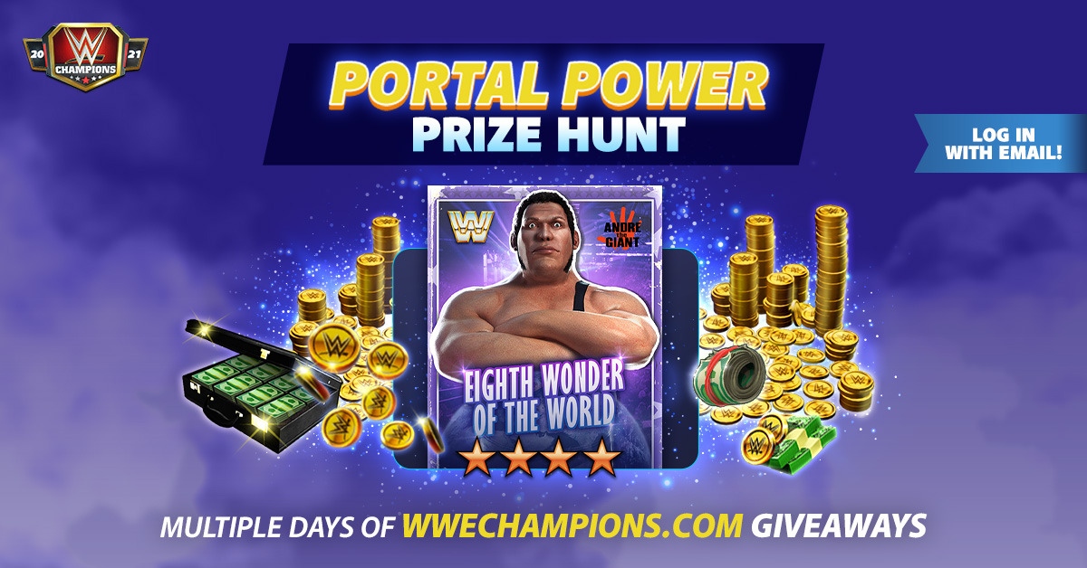 Portal Power Prize Hunt - WWE Champions