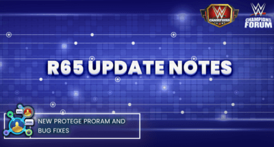 R65 UPDATE NOTES (Updated 4/17)